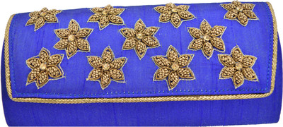 

Mahadev Exports Casual Blue Clutch