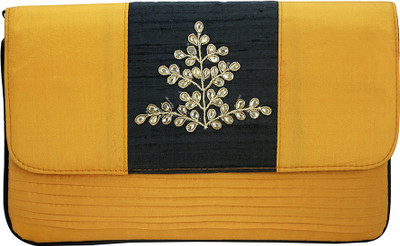 

AHAM Casual, Party Yellow Clutch