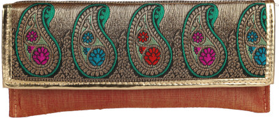 

Vdesi Casual Orange Clutch
