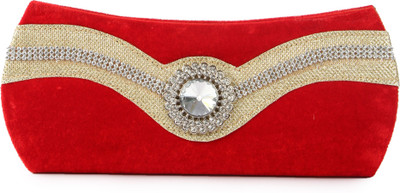 

Kleio Casual Red Clutch