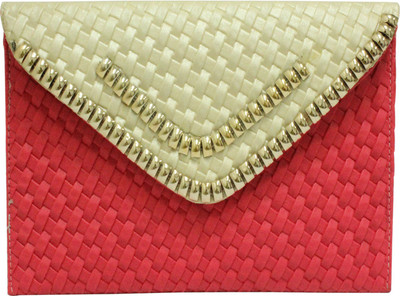 

Franclo Casual Pink, Beige Clutch, Beige;pink