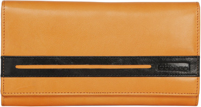 

ABEEZA Casual Orange Clutch