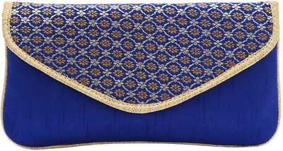 

Bagaholics Casual Blue Clutch