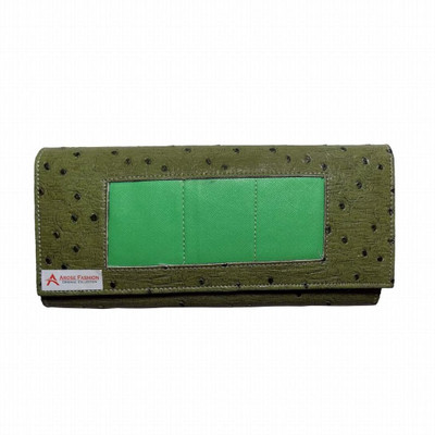 

Arose Fashion Casual Green Clutch