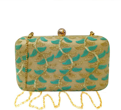 

Bhamini Party Blue Clutch