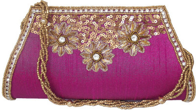 

Moksh Party Purple Clutch