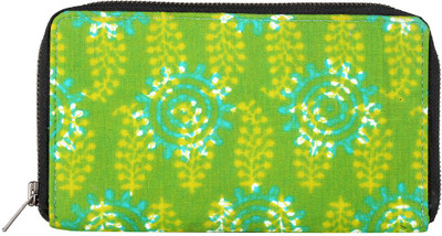 

Rajrang Casual Green Clutch