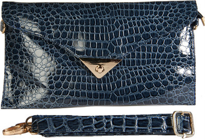 

Young & Forever Casual Blue Clutch