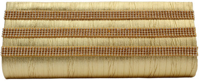 

Bagaholics Casual Gold Clutch