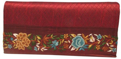 

Indha Craft Casual Orange Clutch