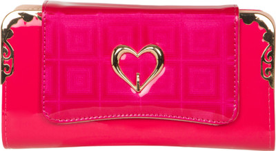 

Fashion Leather Party Pink Clutch