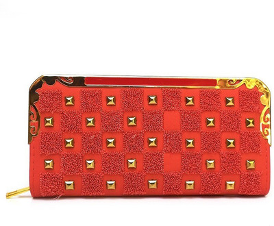 

Fashion Knockout Party Orange Clutch