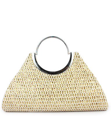 

Histeria Casual Gold Clutch