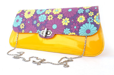 

Sv Casual Yellow Clutch