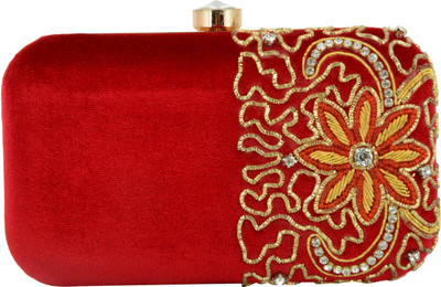 

Tooba Handicraft Party Multicolor Clutch