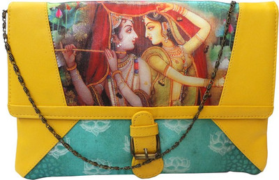 

Bhamini Casual Yellow Clutch