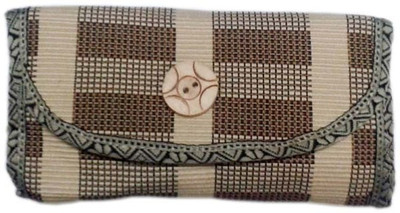 

Benicia Formal Brown Clutch