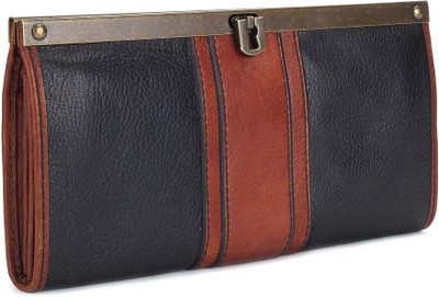 

Fossil Casual Black, Brown Clutch