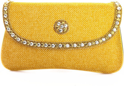 

LadyBugBag Casual Gold Clutch
