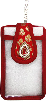 

Shopoholics Casual Red Clutch