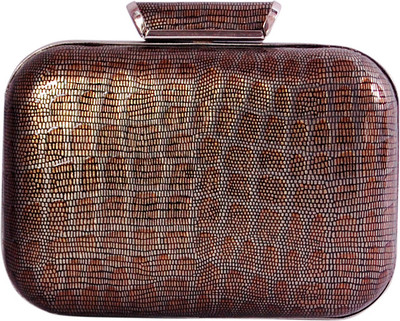 

Womaniya Party Brown Clutch