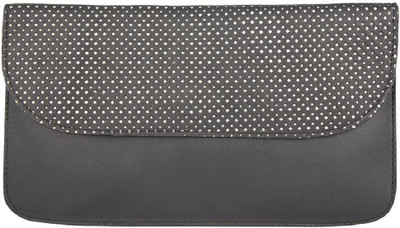 

TRYSCO Casual Black, White Clutch