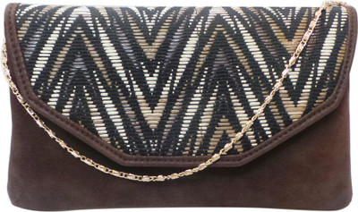 

Bhamini Casual Brown Clutch