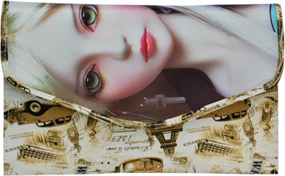 

Vintage Casual Multicolor Clutch