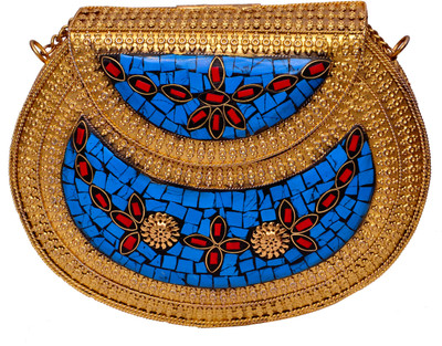 

Purpledip Party Multicolor Clutch
