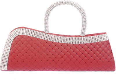 

La Boemo Party Maroon Clutch