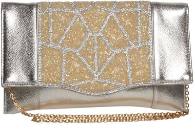 

Reedra Party Gold Clutch