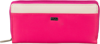 

Goodwill Leather Art Casual Pink, Beige Clutch, Beige;pink