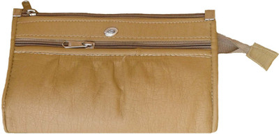 

Goldeno Casual Beige Clutch