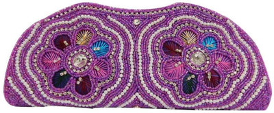 Laviva Party Purple Clutch