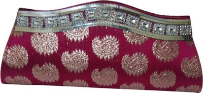 

KVM Casual Pink Clutch