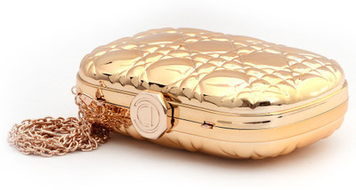 

Fashnopolism Party Gold Clutch