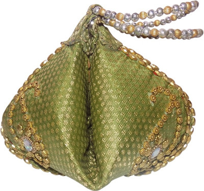 

Regi Casual Green Clutch