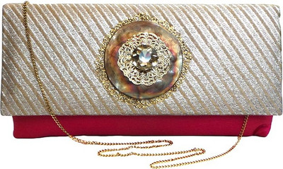 

Bhamini Party Pink Clutch