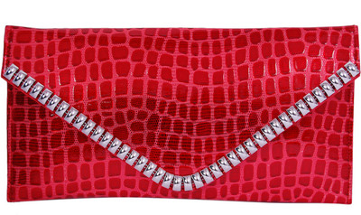 

Womaniya Party Red Clutch