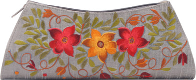 Soulful Threads Party Grey Clutch