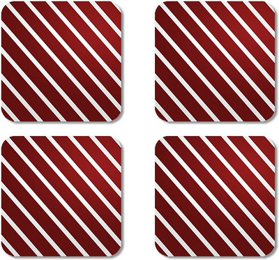 

Crackndeal Square Medium Density Fibreboard Coaster Set(Pack of 4), Multicolor