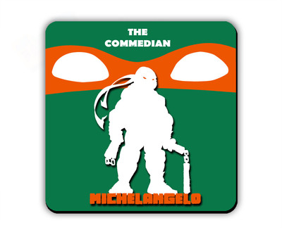 Get Fatang Square Wood Coaster(Pack of 1)