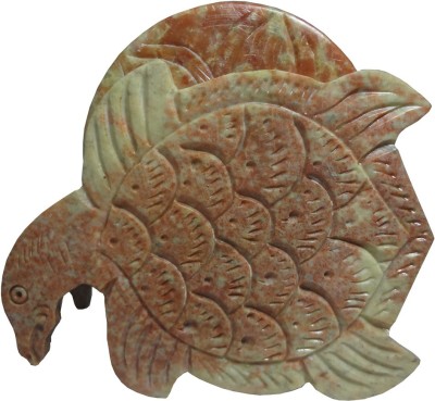 Avinash Handicrafts Round Reversible Stone Coaster Set(Pack of 6)