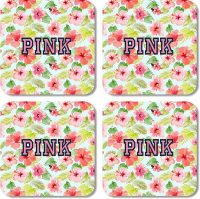 

Crackndeal Square Medium Density Fibreboard Coaster Set(Pack of 4), Multicolor