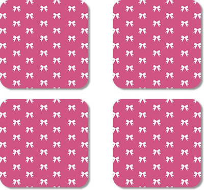

Crackndeal Square Medium Density Fibreboard Coaster Set(Pack of 4), Multicolor