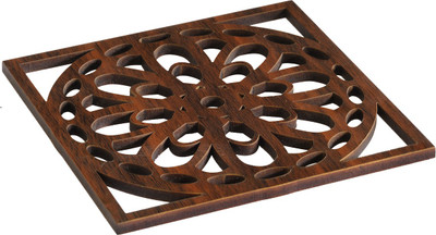 SEHAZ ARTWORKS Rectangle Reversible Medium Density Fibreboard Coaster Set(Pack of 4)
