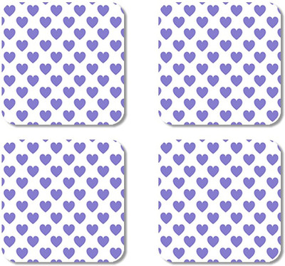 

Crackndeal Square Medium Density Fibreboard Coaster Set(Pack of 4), Multicolor