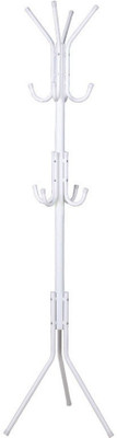 

ShopyBucket White Multipurpose Metal Hanging _PQ1 Metal Coat and Umbrella Stand(Finish Color - White)