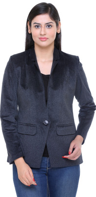 

Trufit Women's Single Breasted Coat, Grey