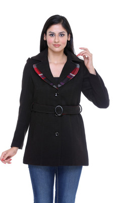 

Trufit Tweed Coat, Black